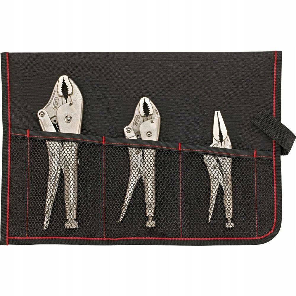 Sada. kleště upínací 3-dílné v rolovacím pouzdro Format