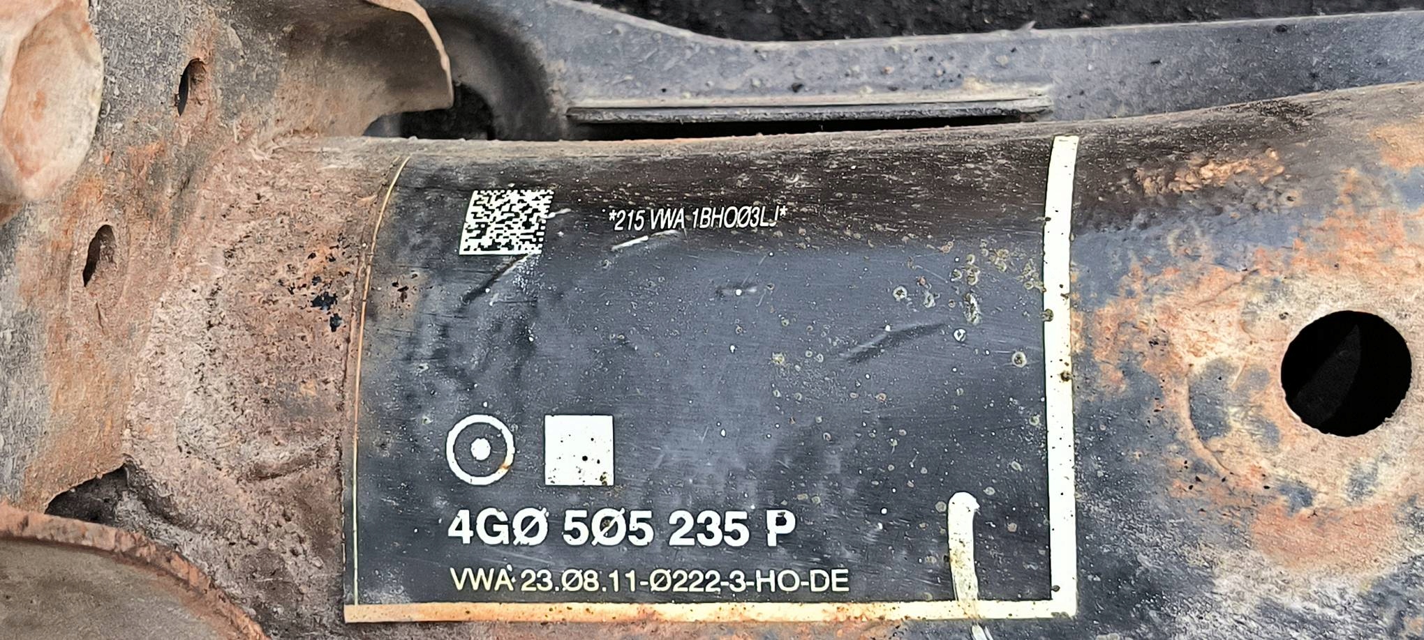 träger / Achsträger heck AUDI A6 C7 KOMBI