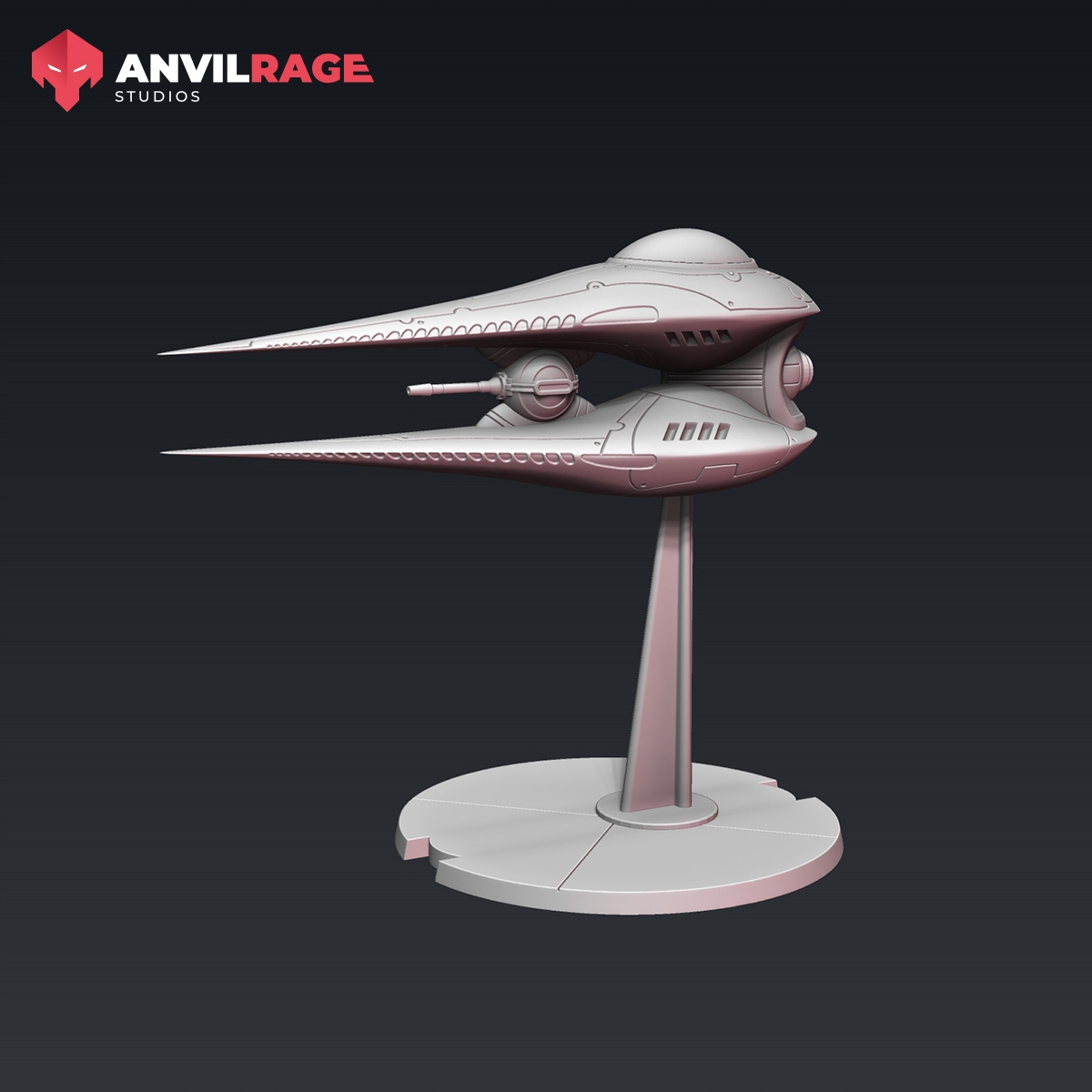 Geobug-Starfighter model pasuje do gry StarWars Legion