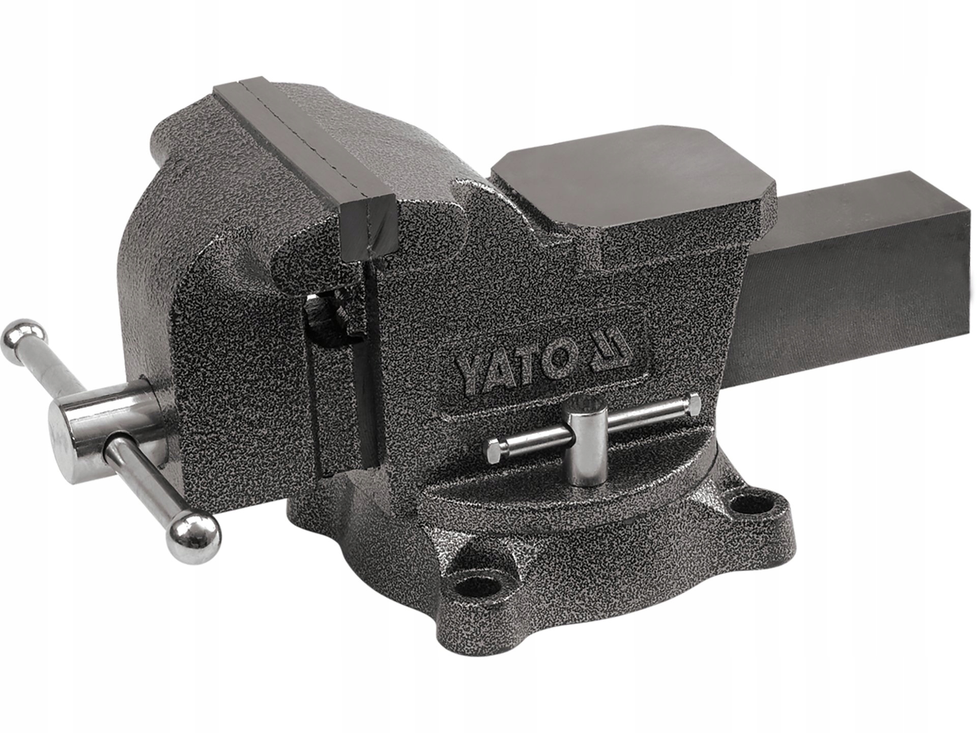 Otočný Zámečnický Svěrák 200 MM Litinový S Tvrzenými Čelistmi Yato