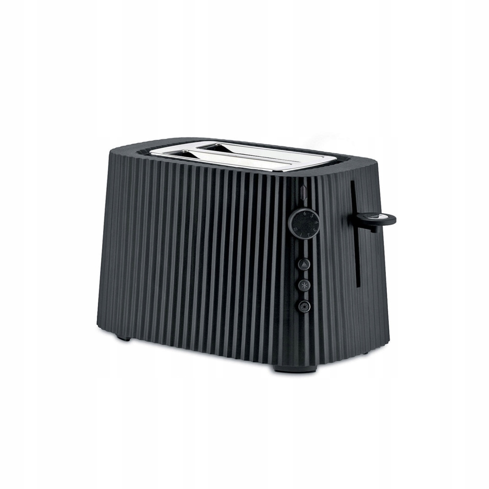 Alessi Plisse Toster Czarny Matowy