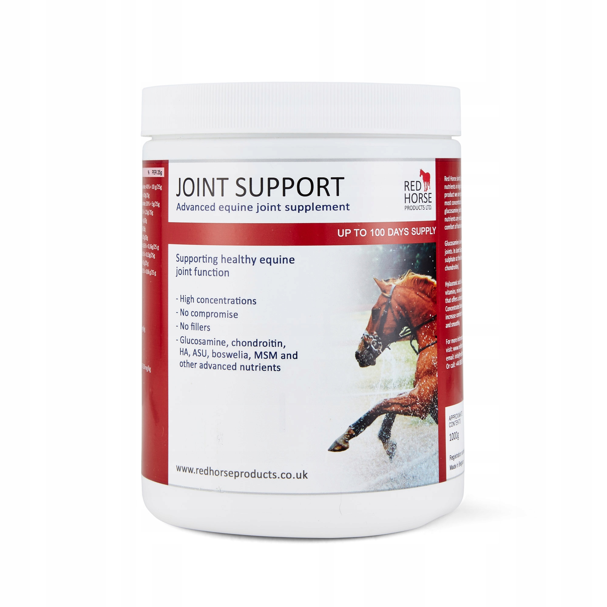 Red Horse Joint Support – wspiera stawy i mobilność dla koni horse 1 kg
