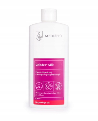 

Velodes Silk płyn do dezynfekcji skóry dłoni 500ml