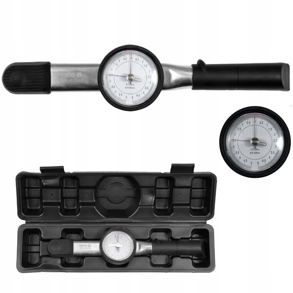 Kľúč Dynamometer 3/8" 0-30 Nm Hodinový Yato YT-07832