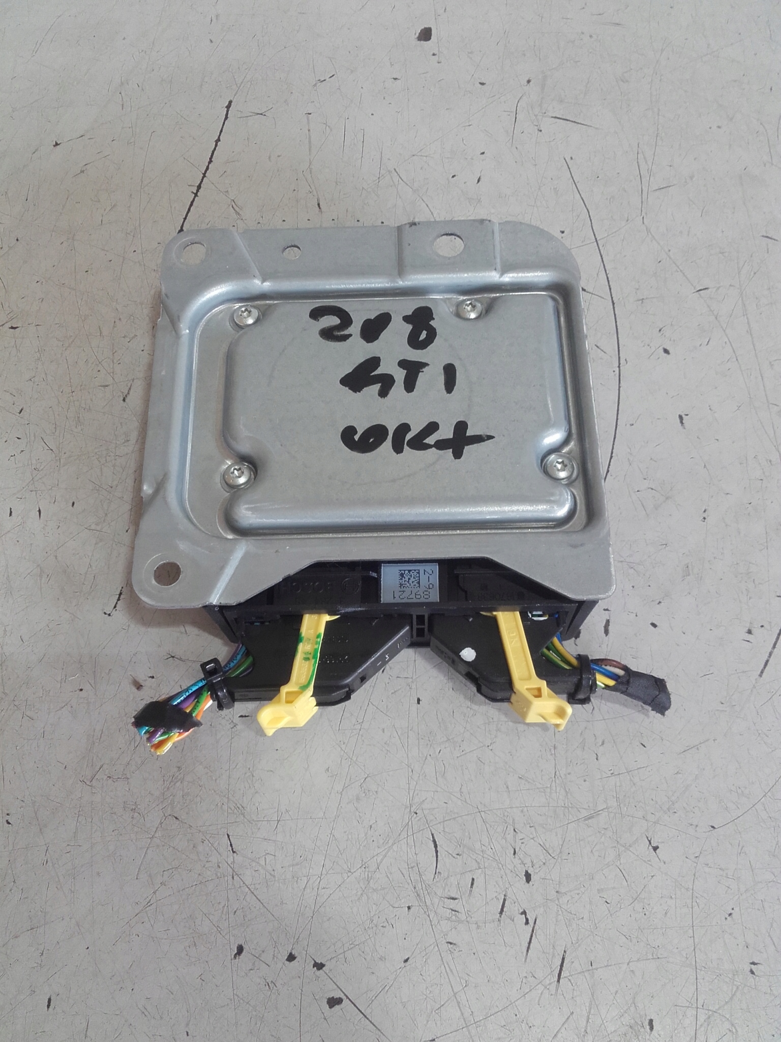 PEUGEOT 208 MODUŁ SENSOR PODUSZEK AIRBAG