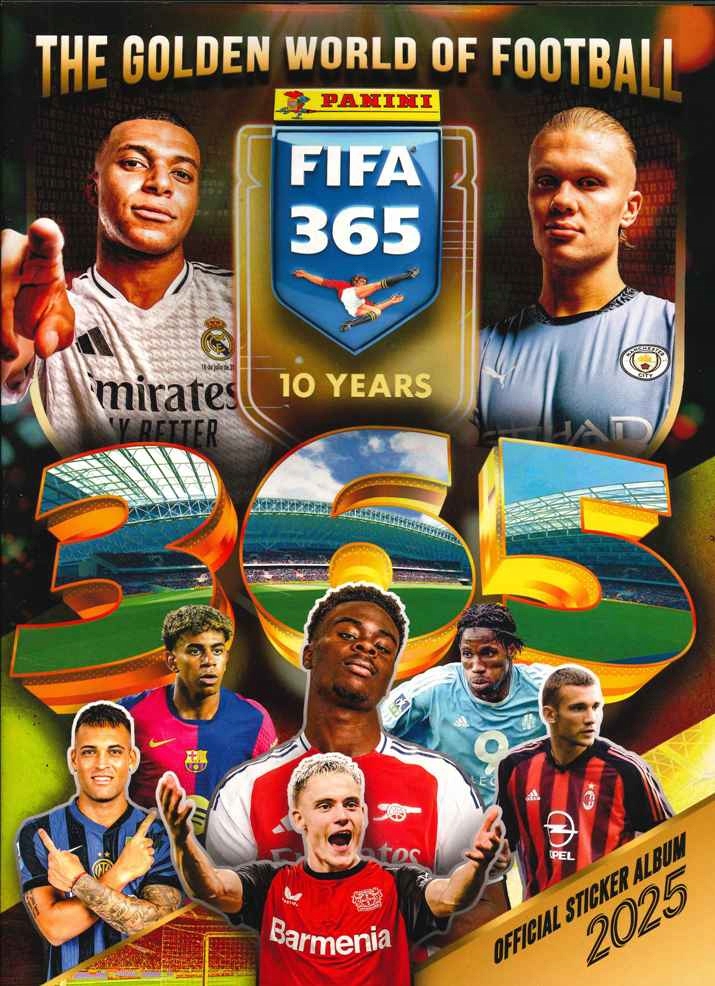 Album Na Naklejki Panini Fifa 365 2025 10 Years