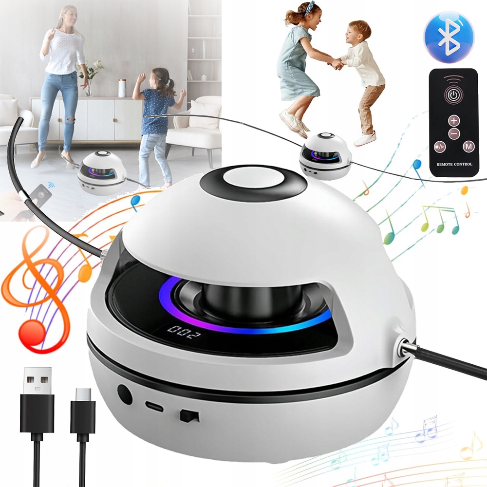 Inteligentní Švihadlo Elektronické Automatické 1-10 Regulace Rychlosti