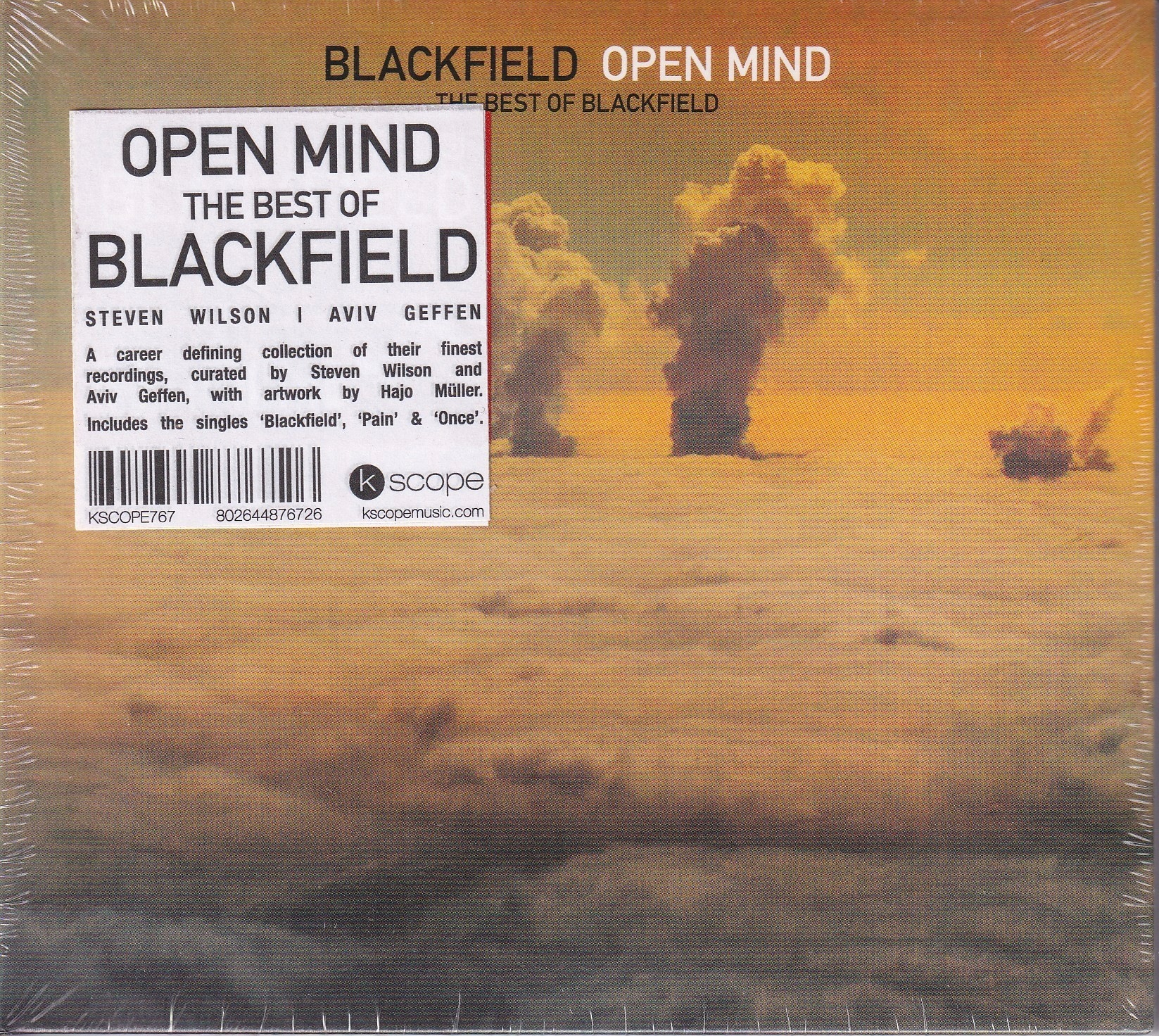 CD- Blackfield- Open Mind: The Best Of (nowa W Folii) Steven Wilson