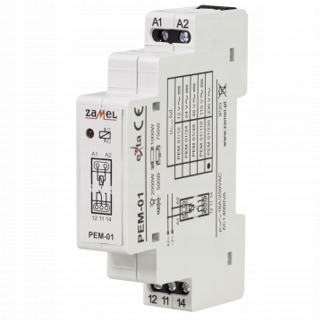 

Przekaźnik elektromagnetyczny 230V/16A PEM-01/230