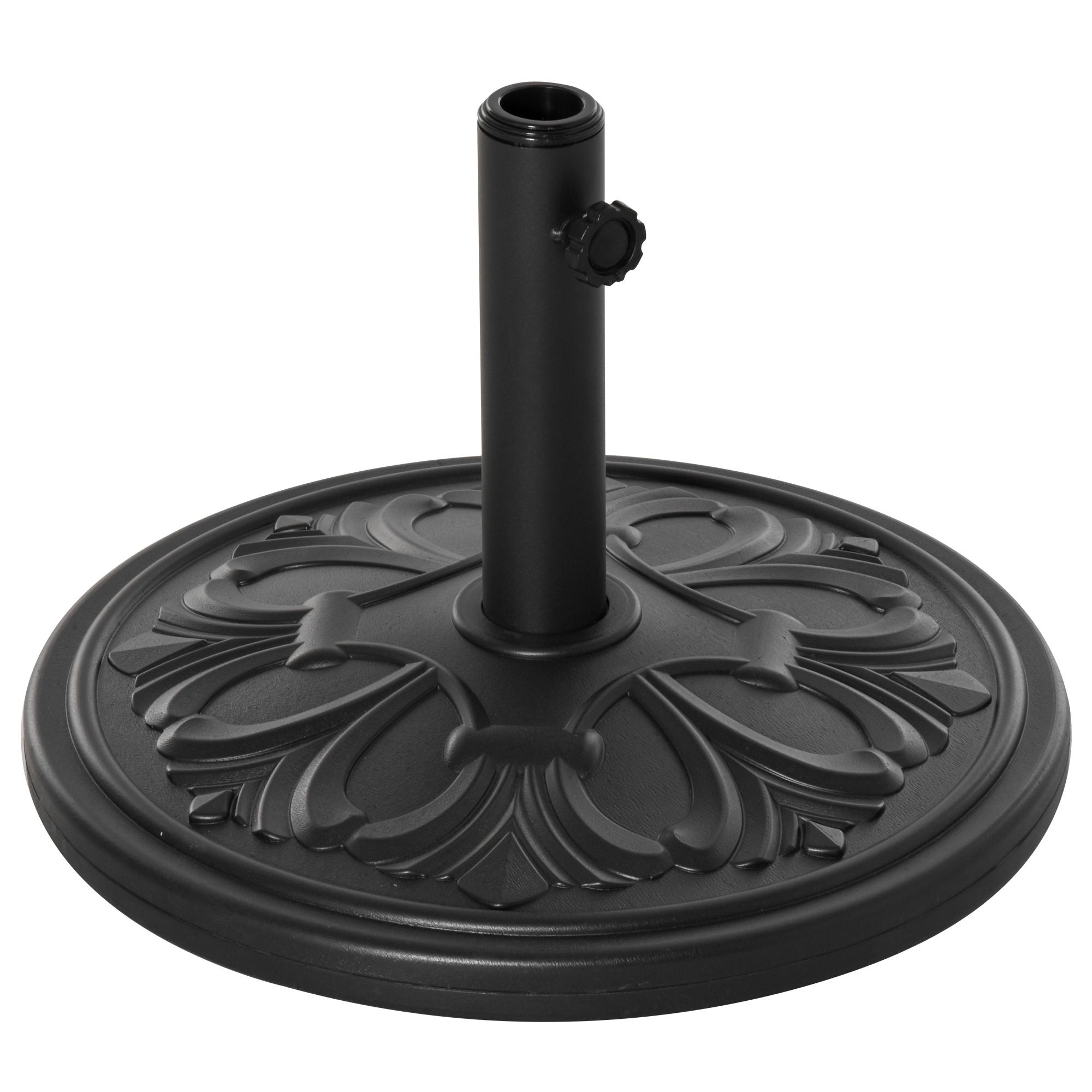 Stojak na parasol Outsunny 84D-046BK