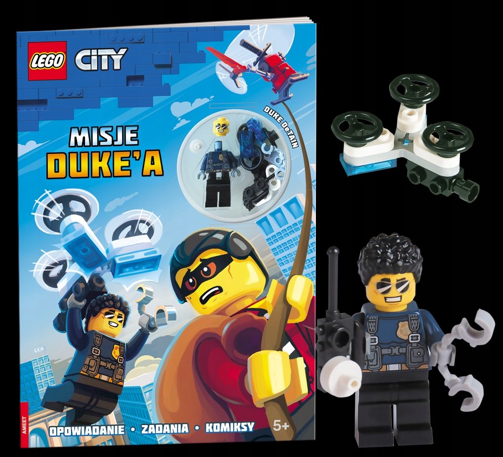 LEGO CITY Misje Duke'a LNC 6020 NOWA książka Rodzaj książki dla dzieci