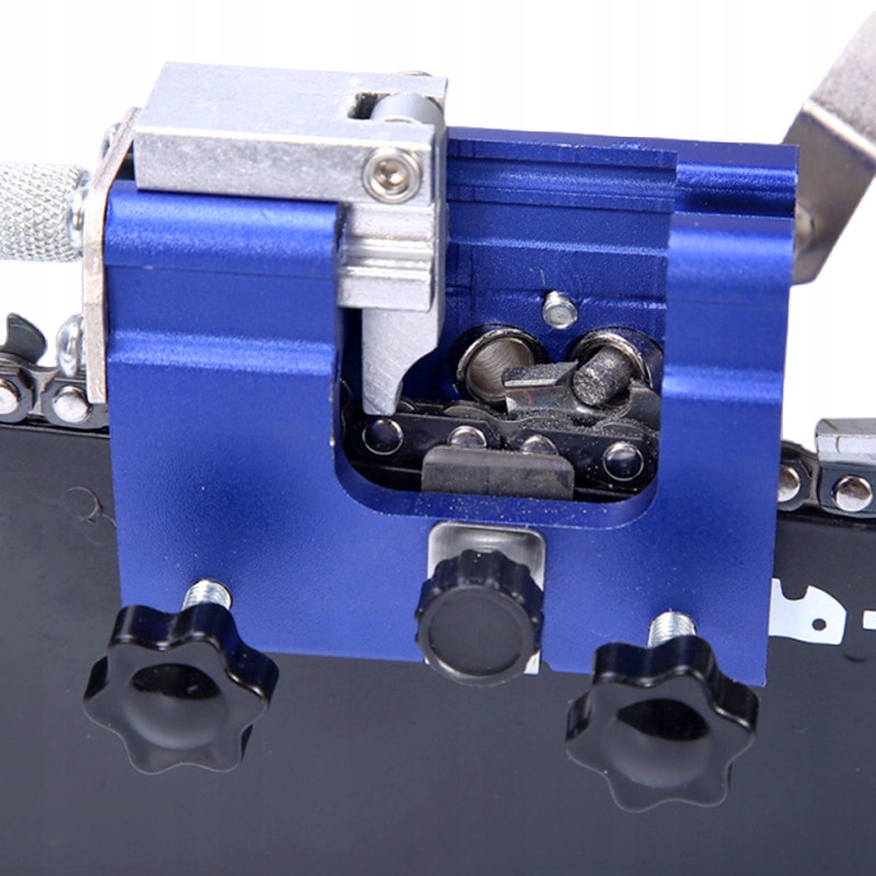 OSTRZARKA DO PIŁY ŁAŃCUCHOWEJ RĘCZNE ZĘBY ŁAŃCUCHOWE NARZĘDZIE DO NAPRAWY PIŁY ELEKTRONICZNEJ NIEBIESKIE Kod producenta Chain Sharpener