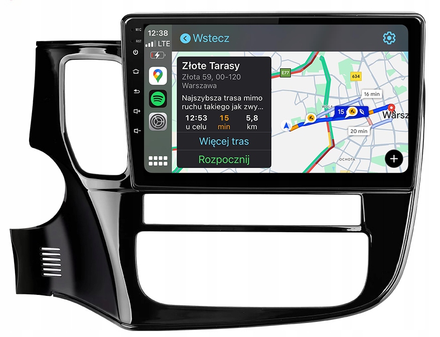 Mitsubishi Outlander 3 Android Carplay Navigace Rádio 8GB/128GB Dsp