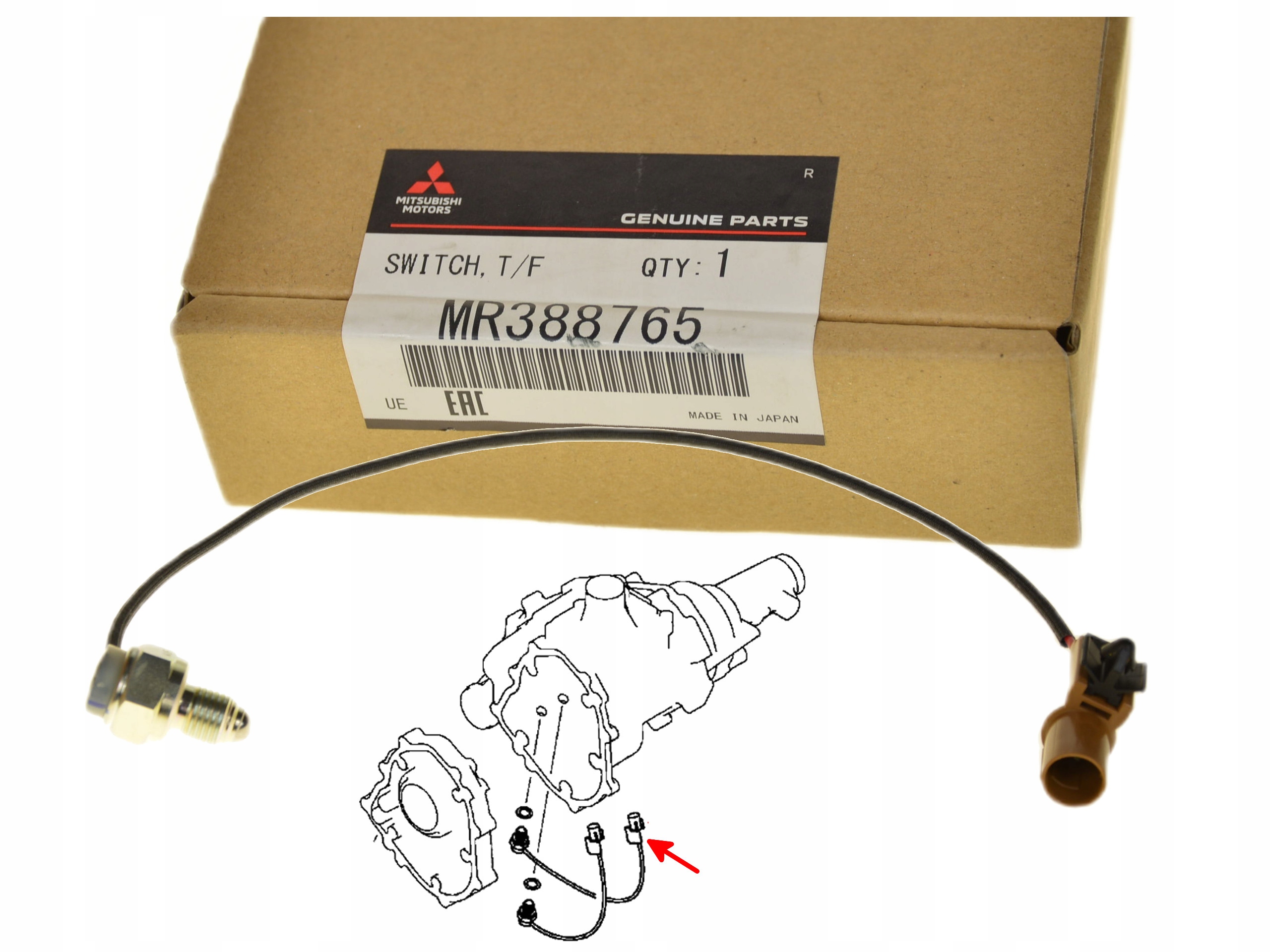 Senzor Reduktoru MR388765 Oe Mitsubishi Pajero Pinin 1999-2005