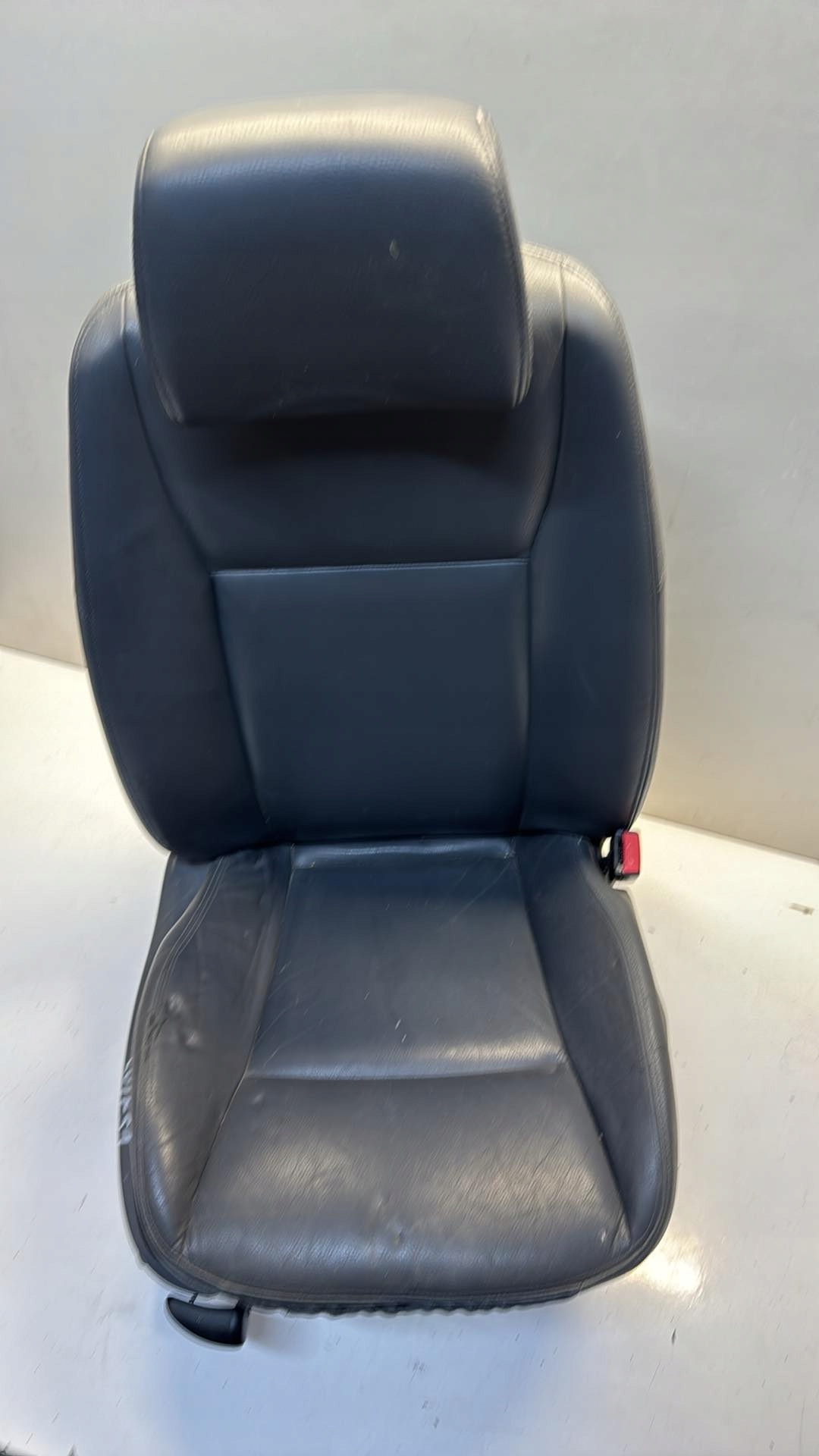 seat right front front of the passenger SAAB 93 9-3 II 02- leather grey