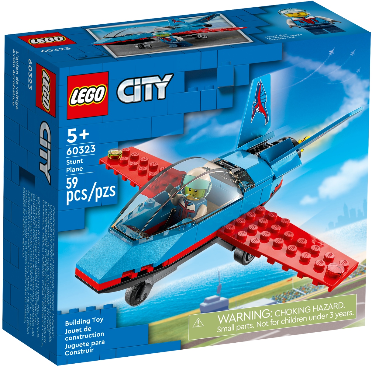 

Lego City 60323 Samolot kaskaderski
