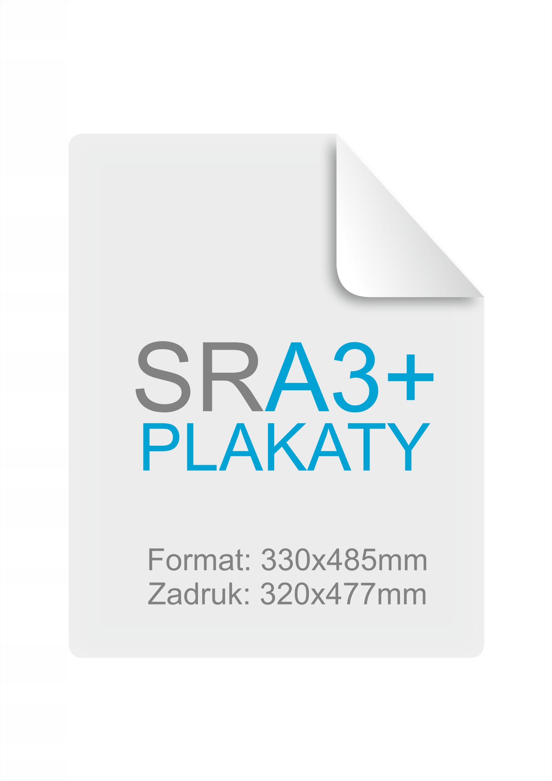 

Plakaty A3 SRA3 100 szt 130g