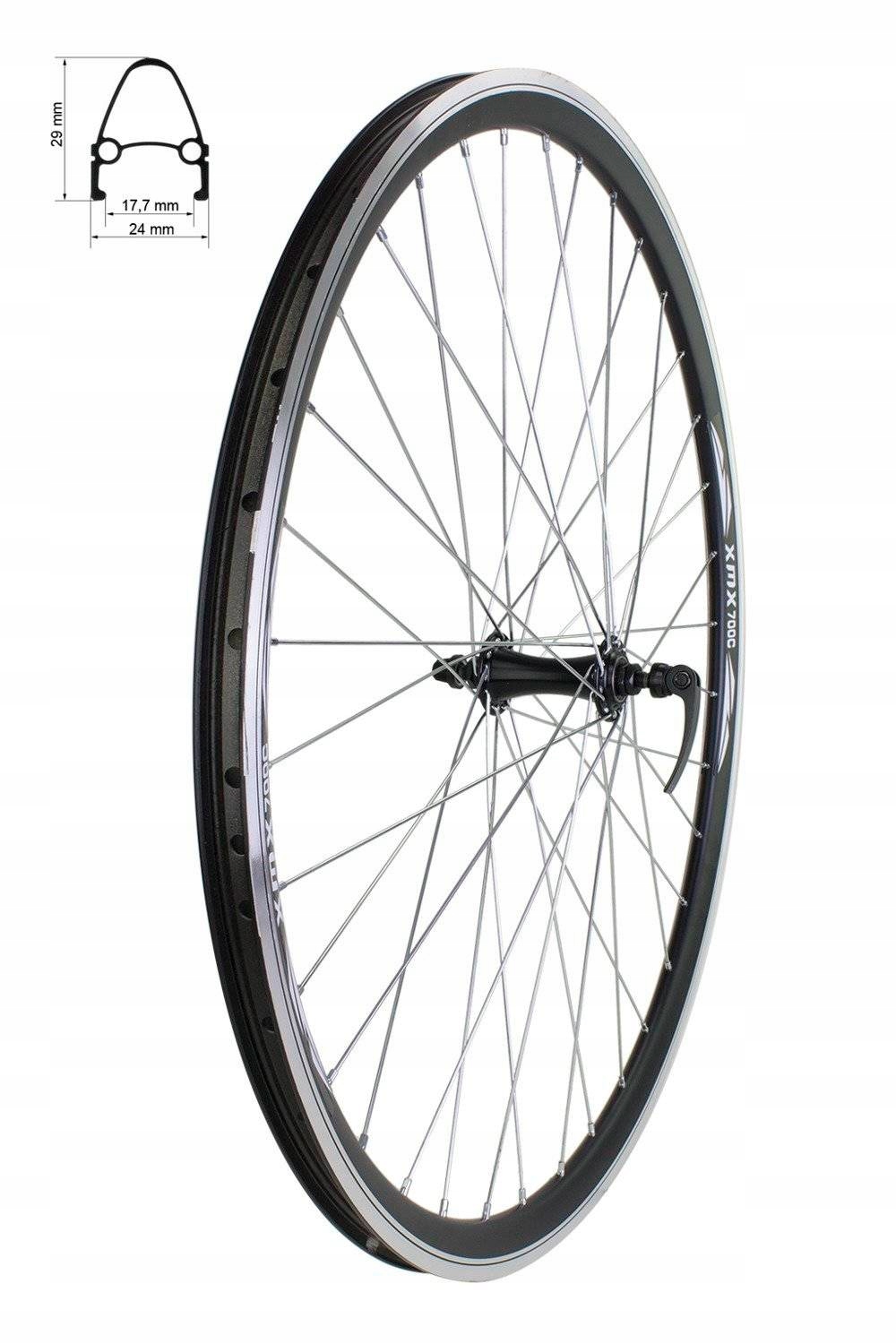 

Koło Przednie XMX Łożyska Maszynowe - 28"