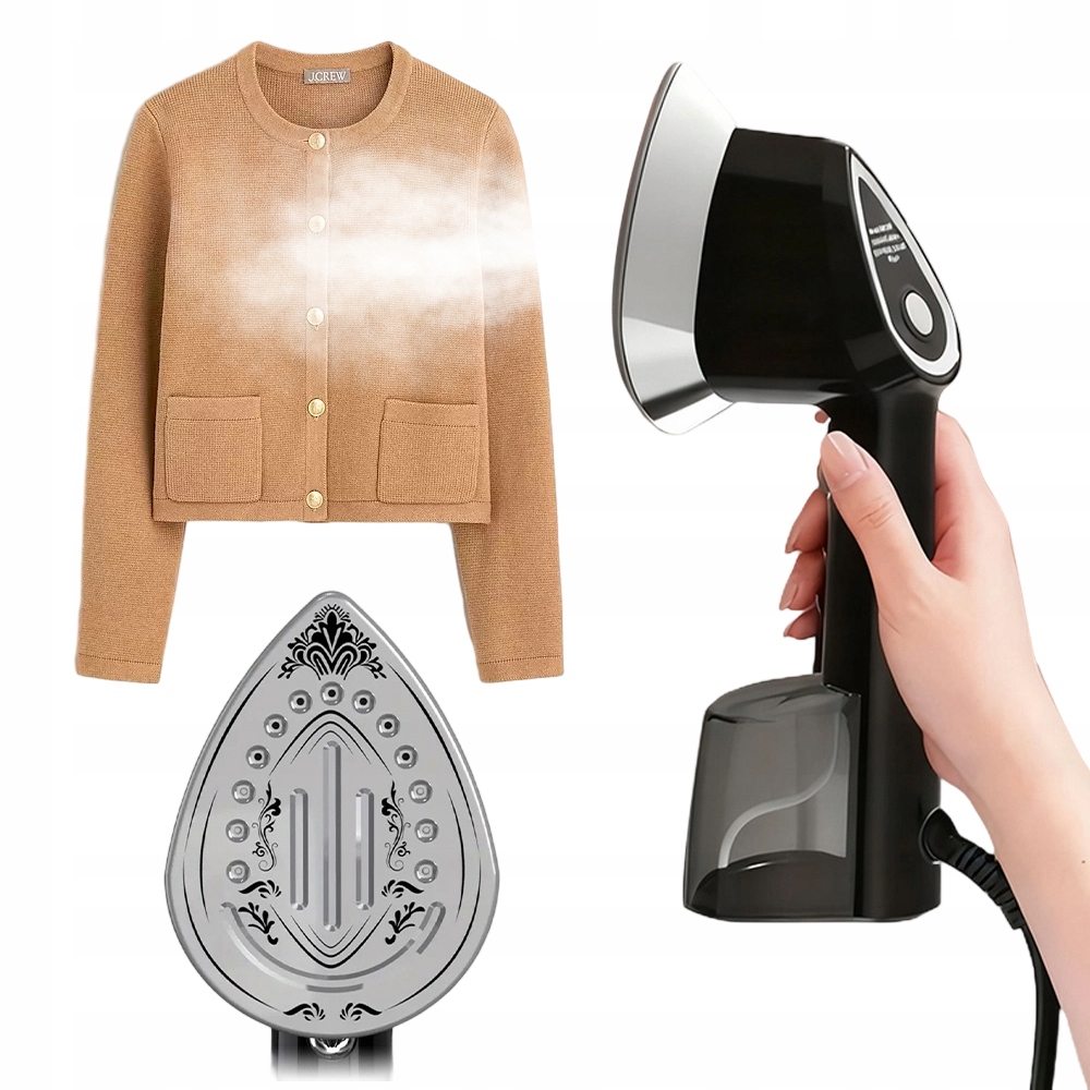 Žehlička 1500 W s detekcí teploty 1000x pro jemné tkaniny