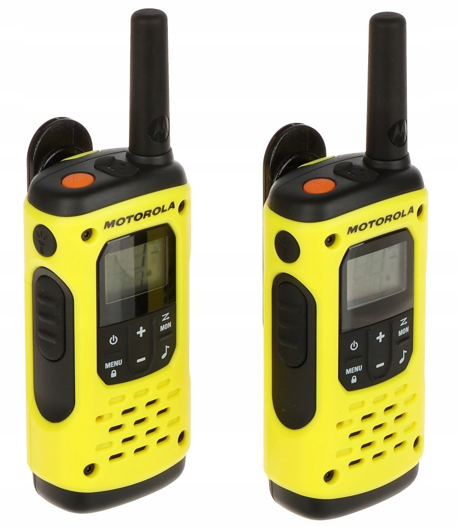 Sada 2 Radiotelefonů Pmr MOTOROLA-T92/H2O 446.1 MHz 446.2 MHz