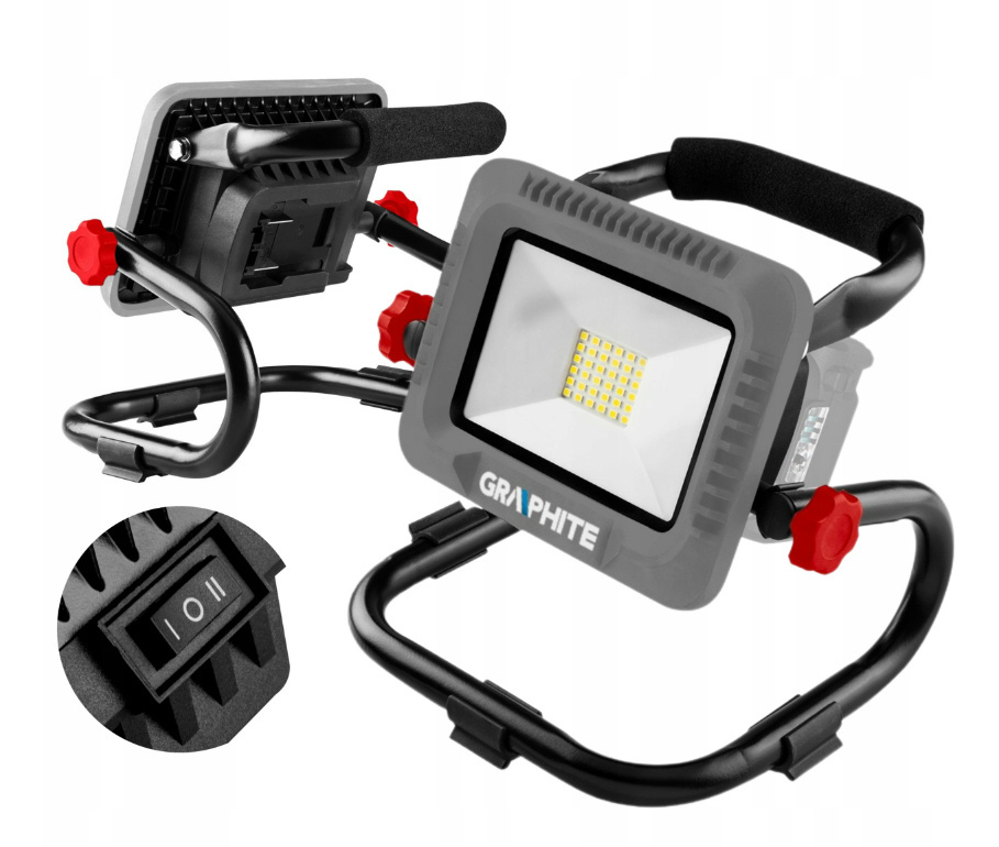 СВЕТОДИОДНАЯ ЛАМПА AKU GRAPHITE ДЛЯ ГАРАЖНОЙ МАСТЕРСКОЙ