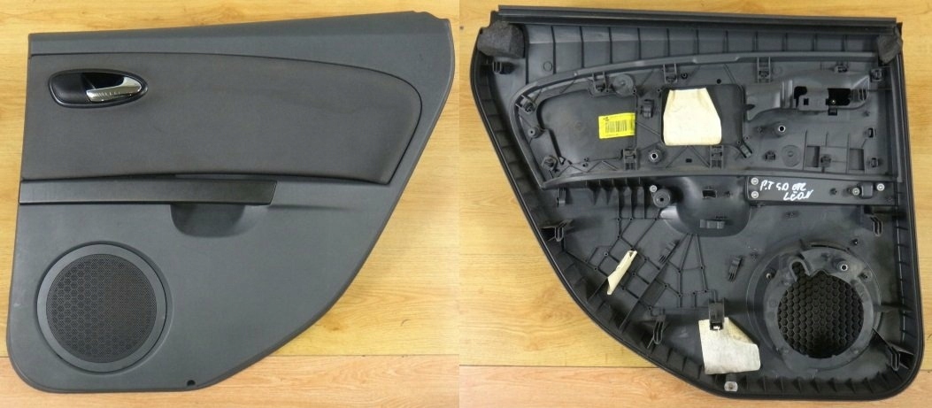 SEAT LEON II 08 R BOCZEK DRZWI PRAWY TYŁ 5D