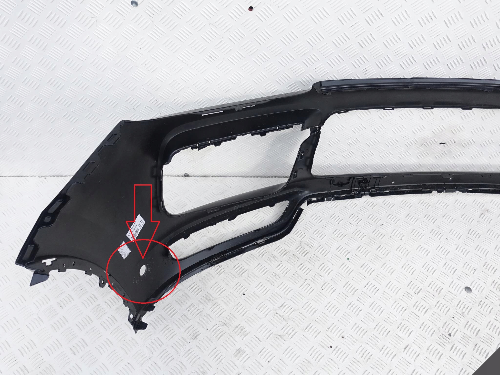 PORSCHE CAYENNE III 9Y0 E3 18- BASIS bumper LADNY