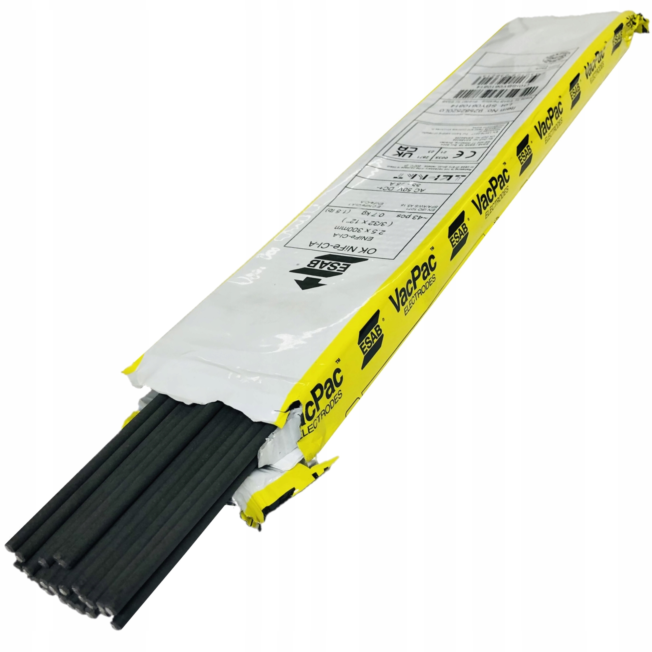 Esab Elektroda do żeliwa 2,5x300 mm Ok92.58 43 szt.