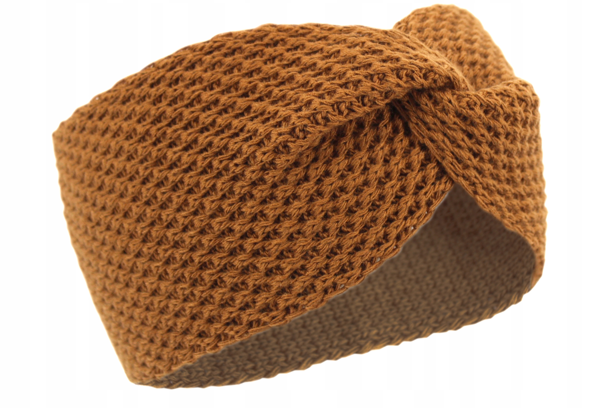 OPASKA DAMSKA NA GŁOWĘ DZIANA CIEPŁA JESIEŃ ZIMA