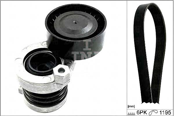 Ina Sada Vícedrážkových Řemenů (s Válečky) Dacia Asistent řidiče #28