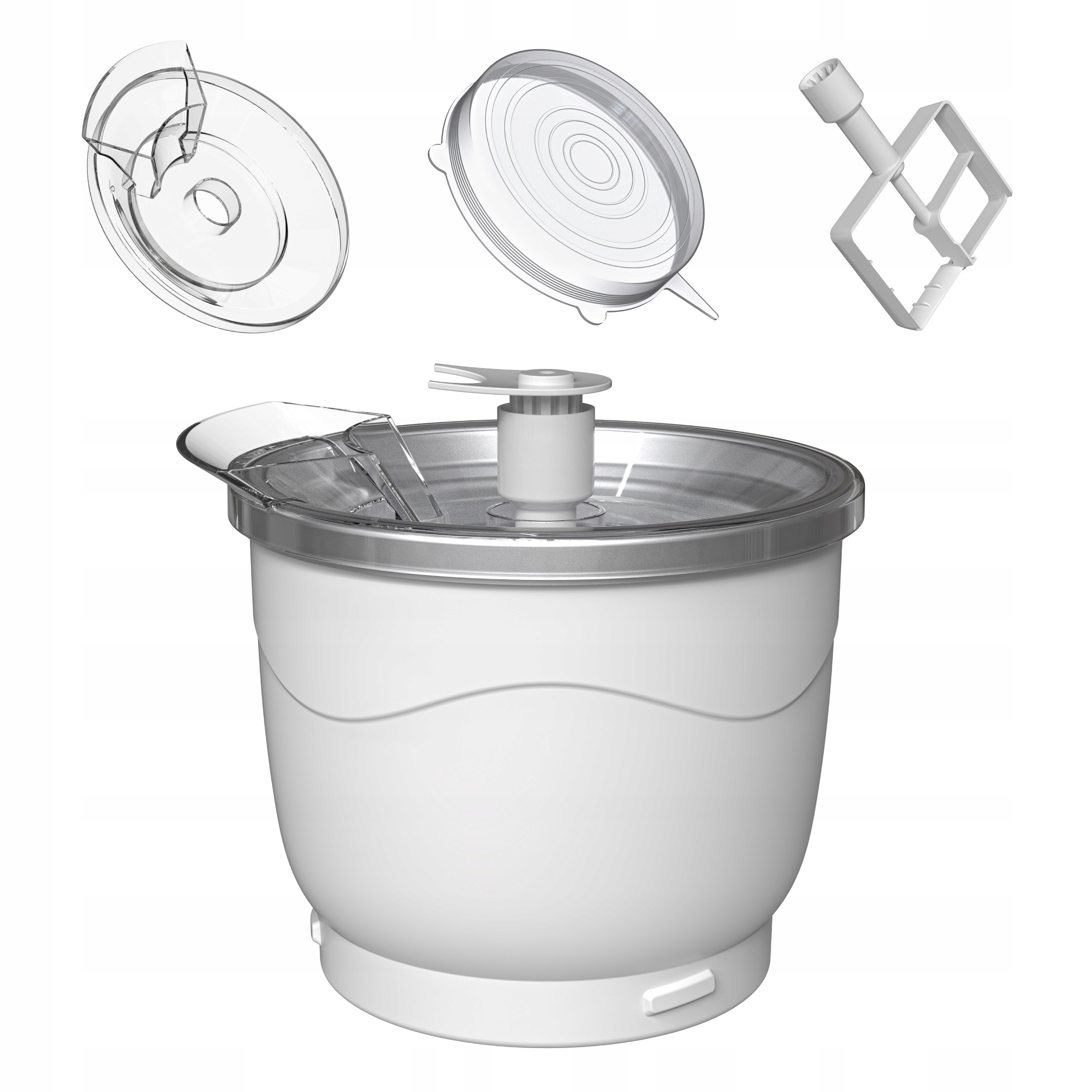 Miska na zmrzlinu Sorbet pro Vertenz 1,8 L, Dvě Víka, sada pro stroj