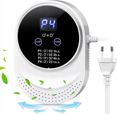 Přenosný kompaktní čistič vzduchu a generátor ozonu Icare K01