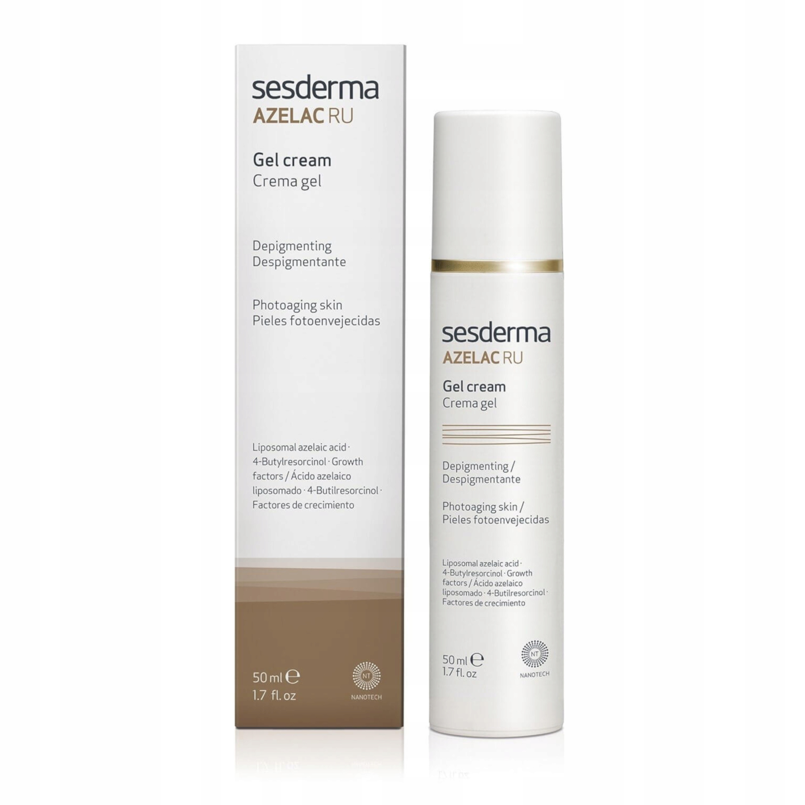 Sesderma Azelac Ru 50 ml krem do twarzy na noc