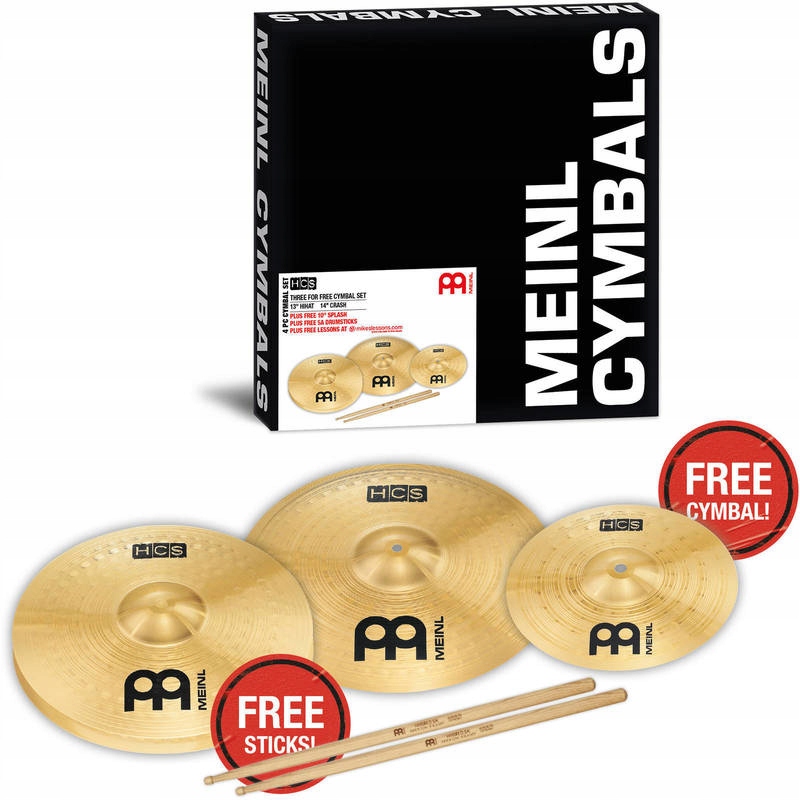 Meinl Hcs Bonus Pack 13", 14" Free: 10", SB106