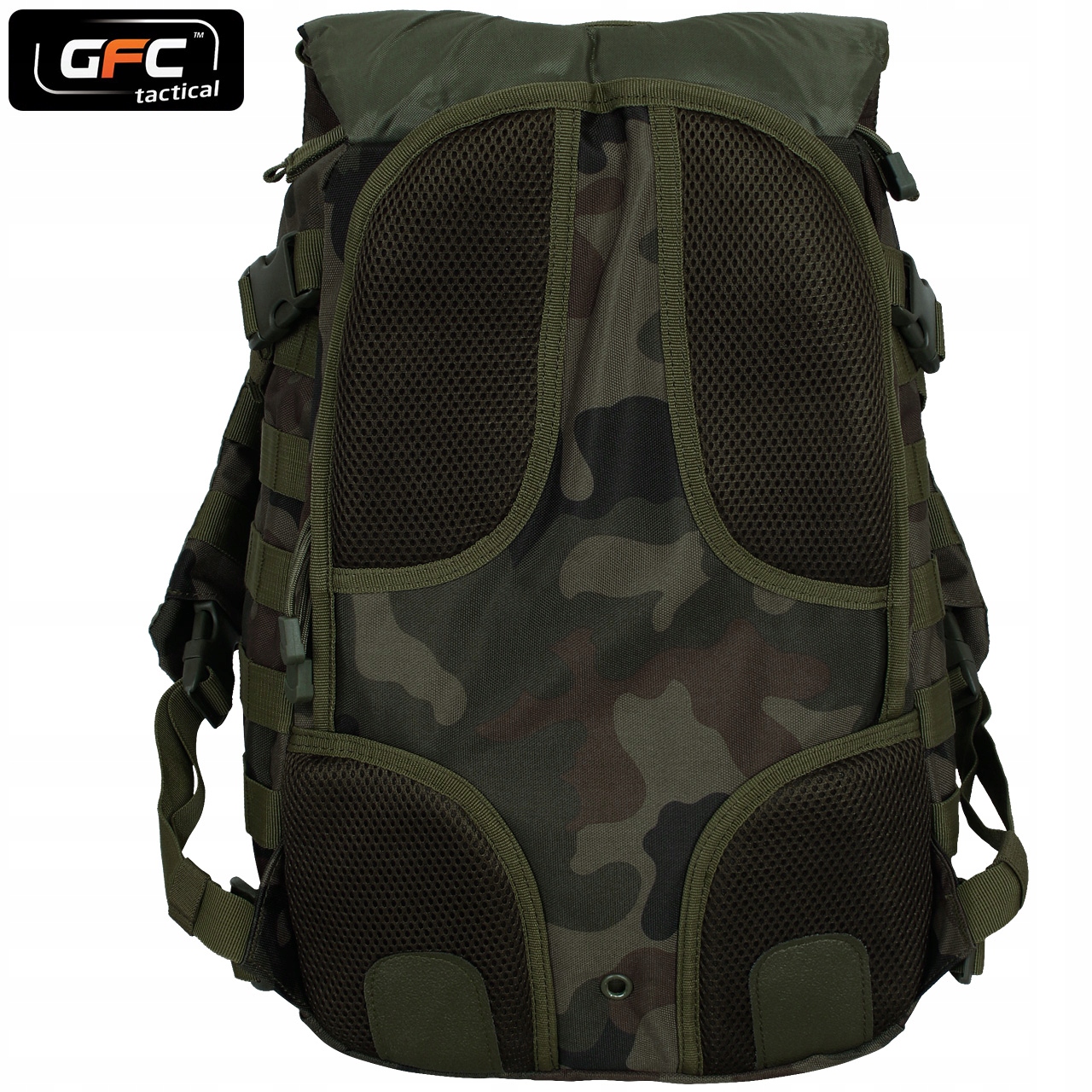 GFC Plecak Taktyczny Wojskowy EDC 25 MOLLE wz.93 Liczba komór 2