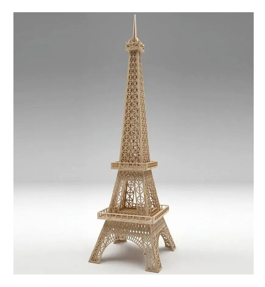 

Drewniana Wieża Eiffla Puzzle 3D