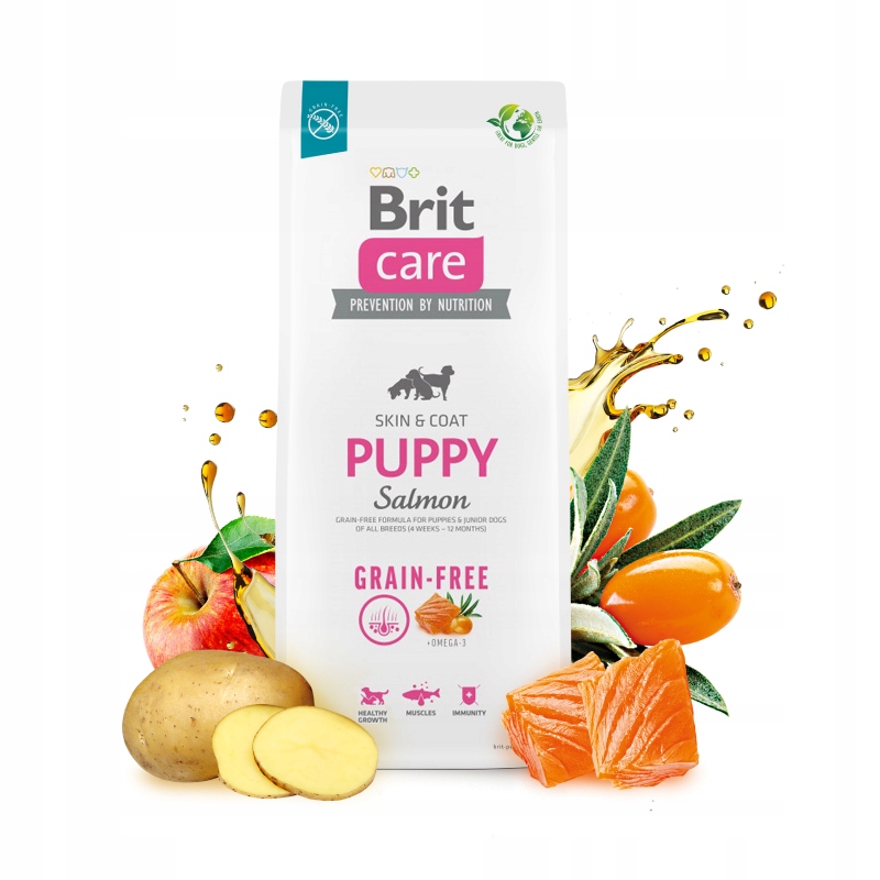Brit Care Puppy Grain Free Salmon Potato 12kg 12757056526 Allegro.pl