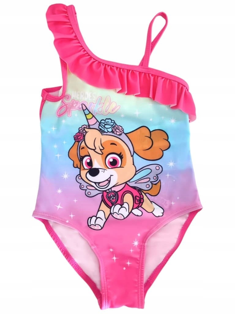 Kostium strój kąpielowy dla dziewczynki Psi Patrol Sky 98/104