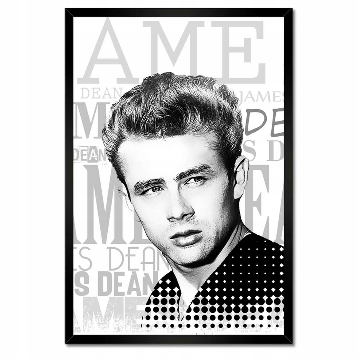 Plakáty v rámu 40x60 Pohledný James Dean