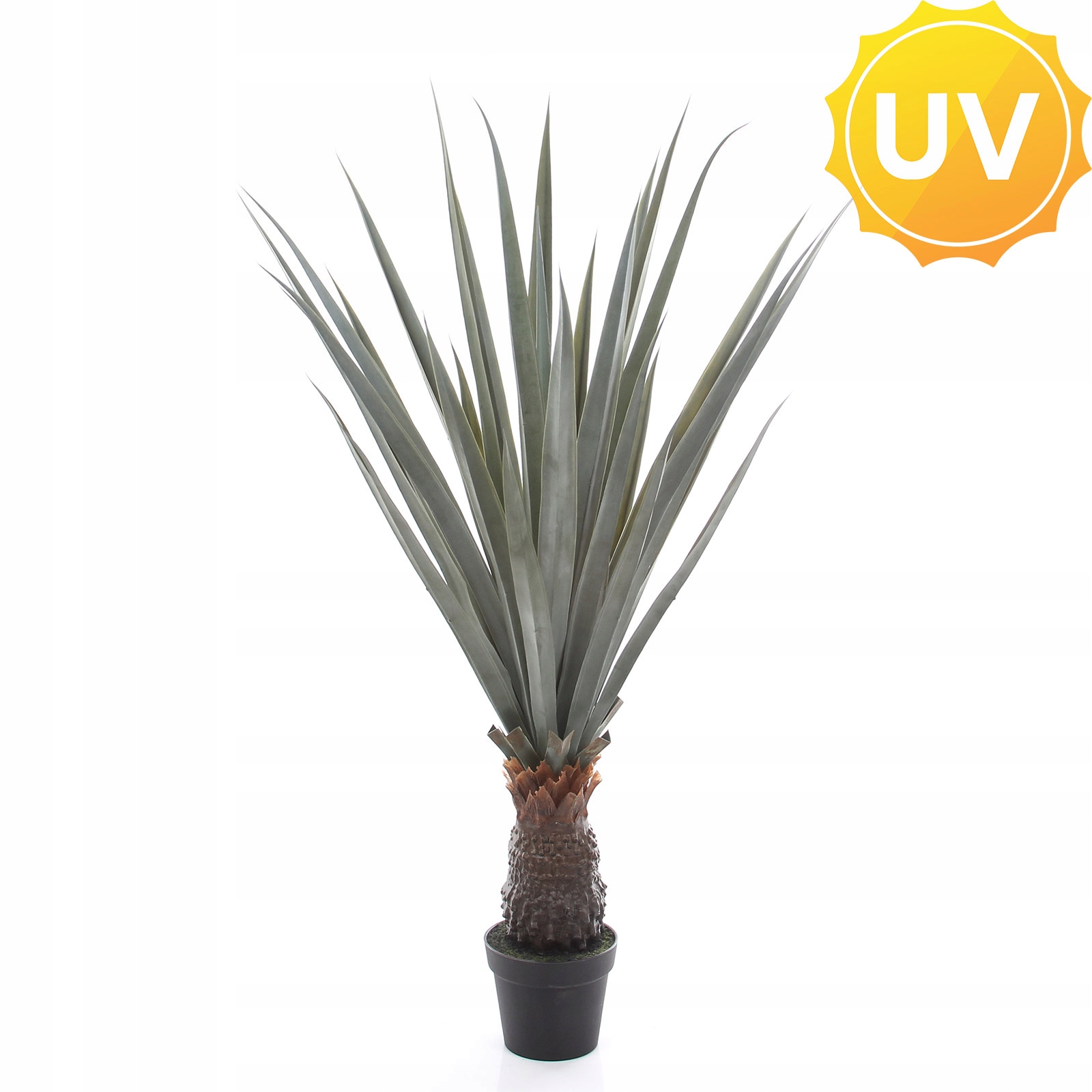 sztuczna Agawa Angustifolia 140 odporna na Uv agave agava gruby pień roślin