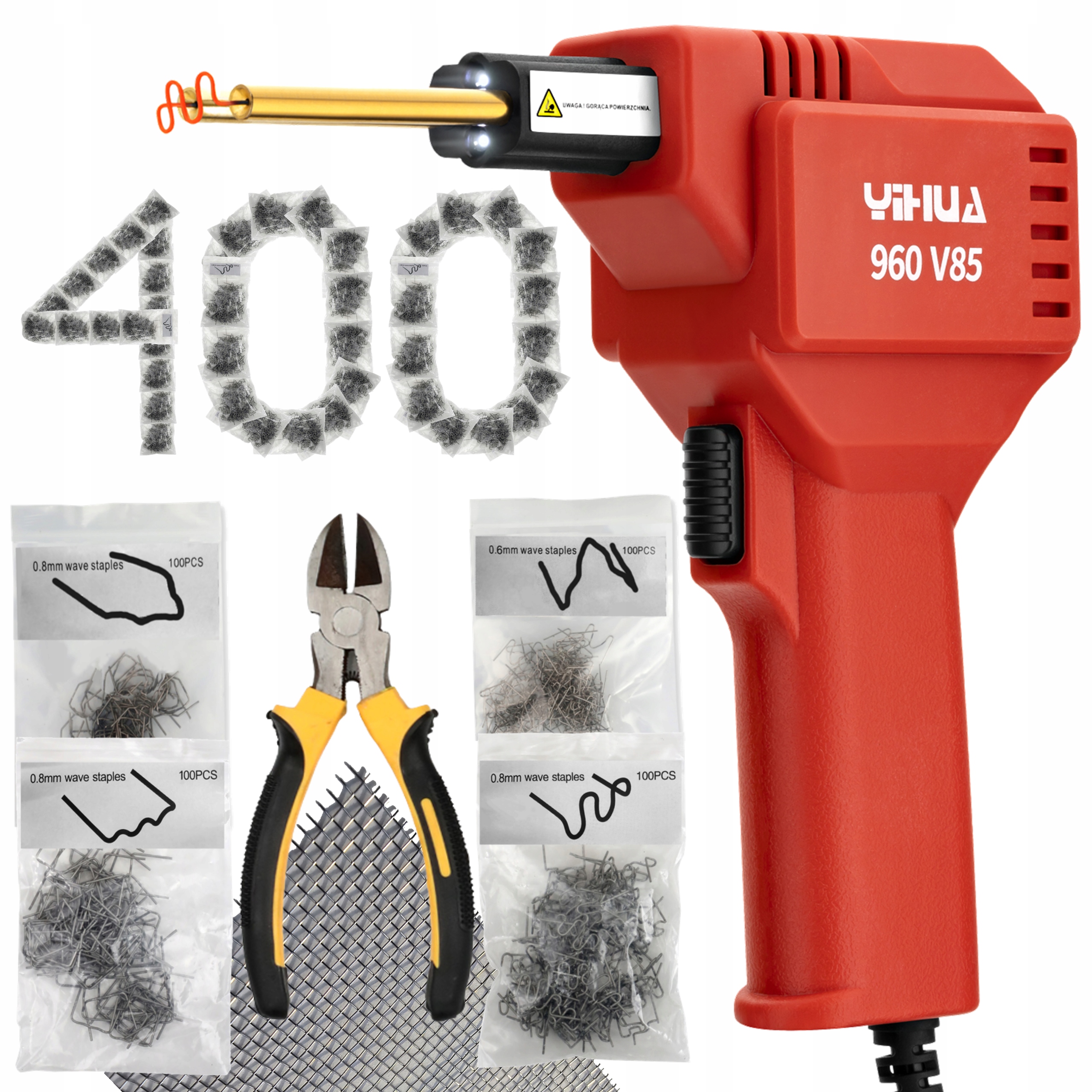 まきまき Spawarka do plastiku Yihua 960-V85 (5904610820544) • Cena