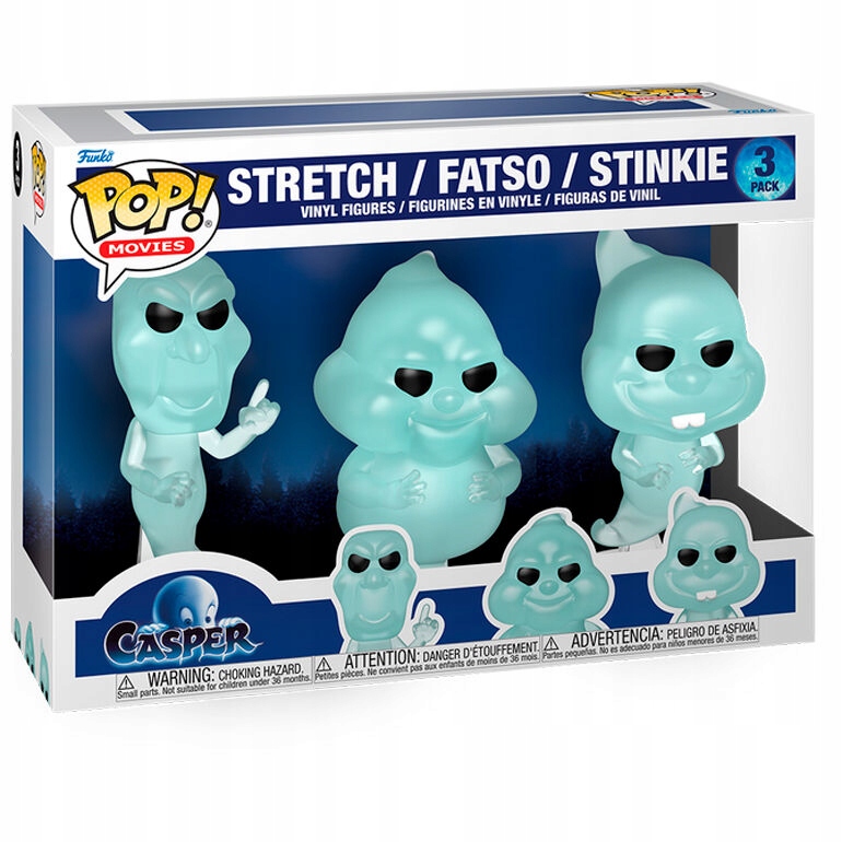 Funko Pop set Casper 3pack Stretch Fatso Stinkie Sada Figurka Sběratel