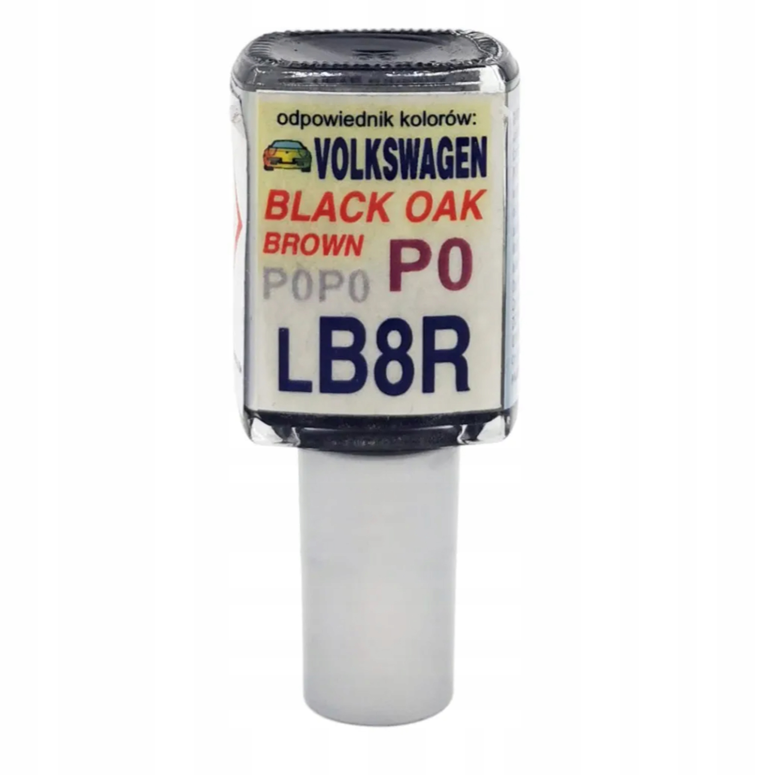 Zaprawka do rys 10ml Audi Vw Seat B8R LB8R P0P0 Black Oak Brown