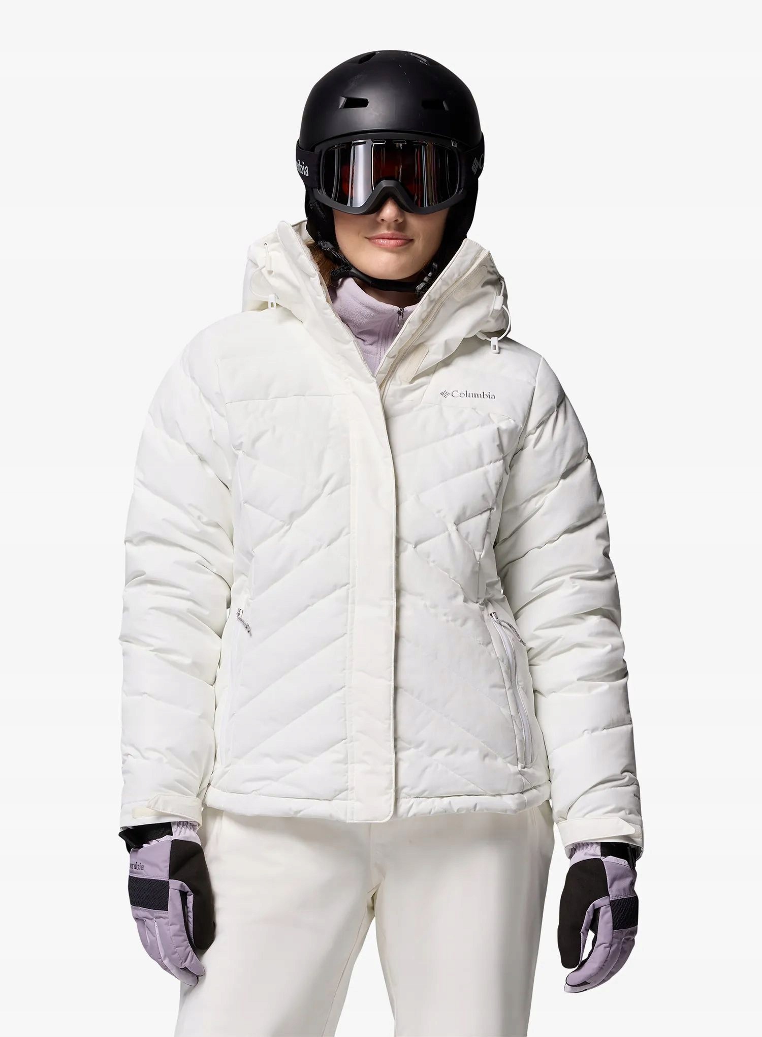 Kurtka narciarska damska Columbia Lay D Down V Jacket sea salt L