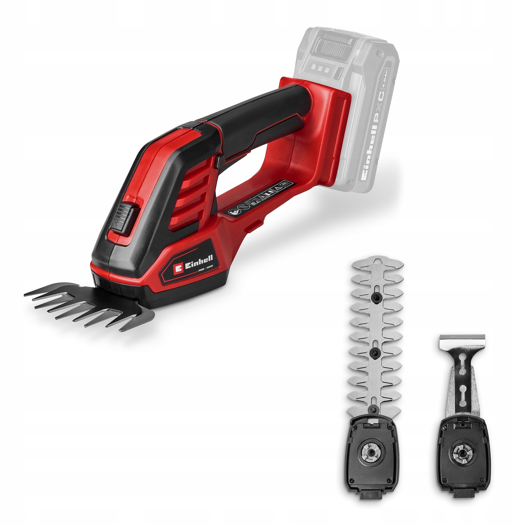 Nůžky Na Trávy Aku Ge-cg 18/100 Li – 3v1 – Solo Einhell 3410305