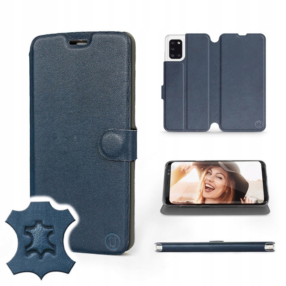 

Etui Mobiwear do Samsung Galaxy A31 - Blue Leather