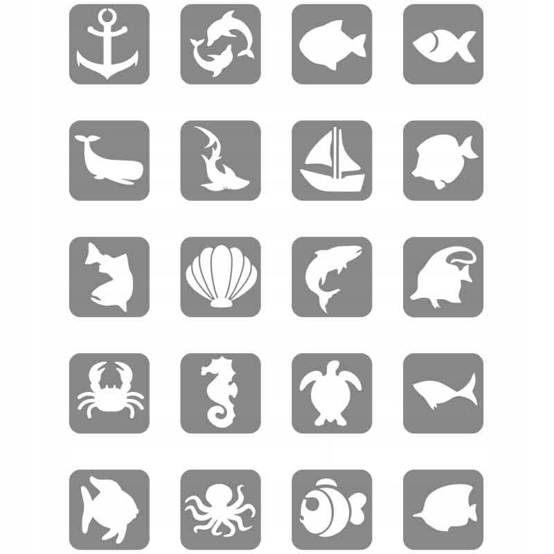 

Szablony Do Tatuaży Brokatowych Morze Duży