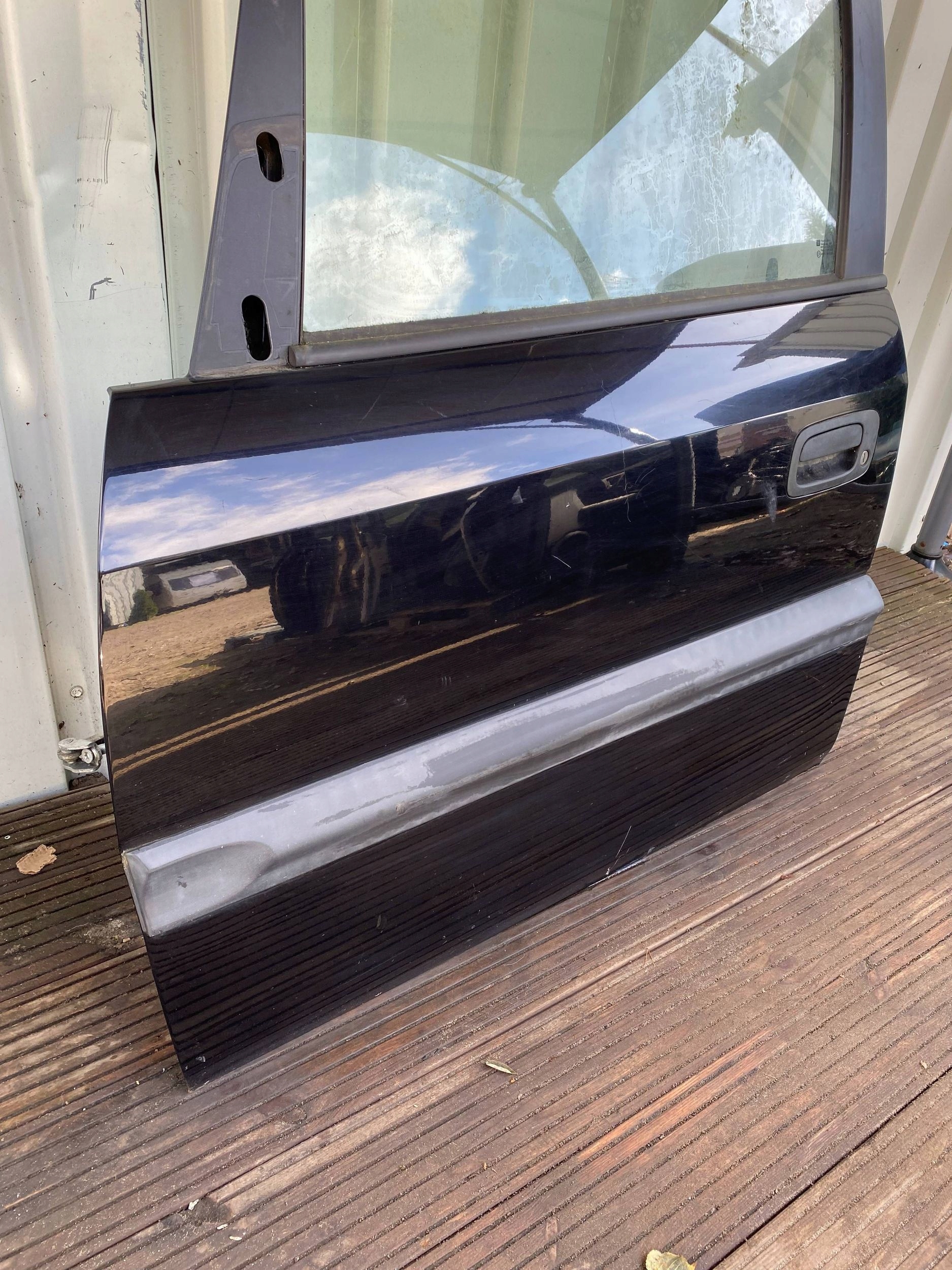 OPEL ZAFIRA A complete door left front front Z20R black
