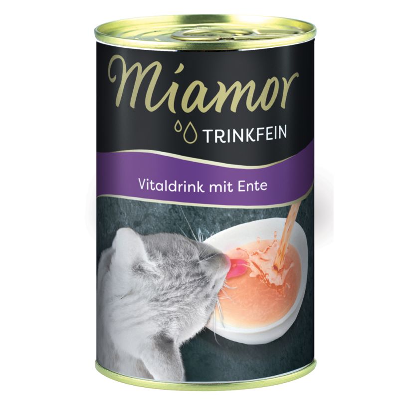 Miamor Vitaldrink Plechovka s kachnou 135 g