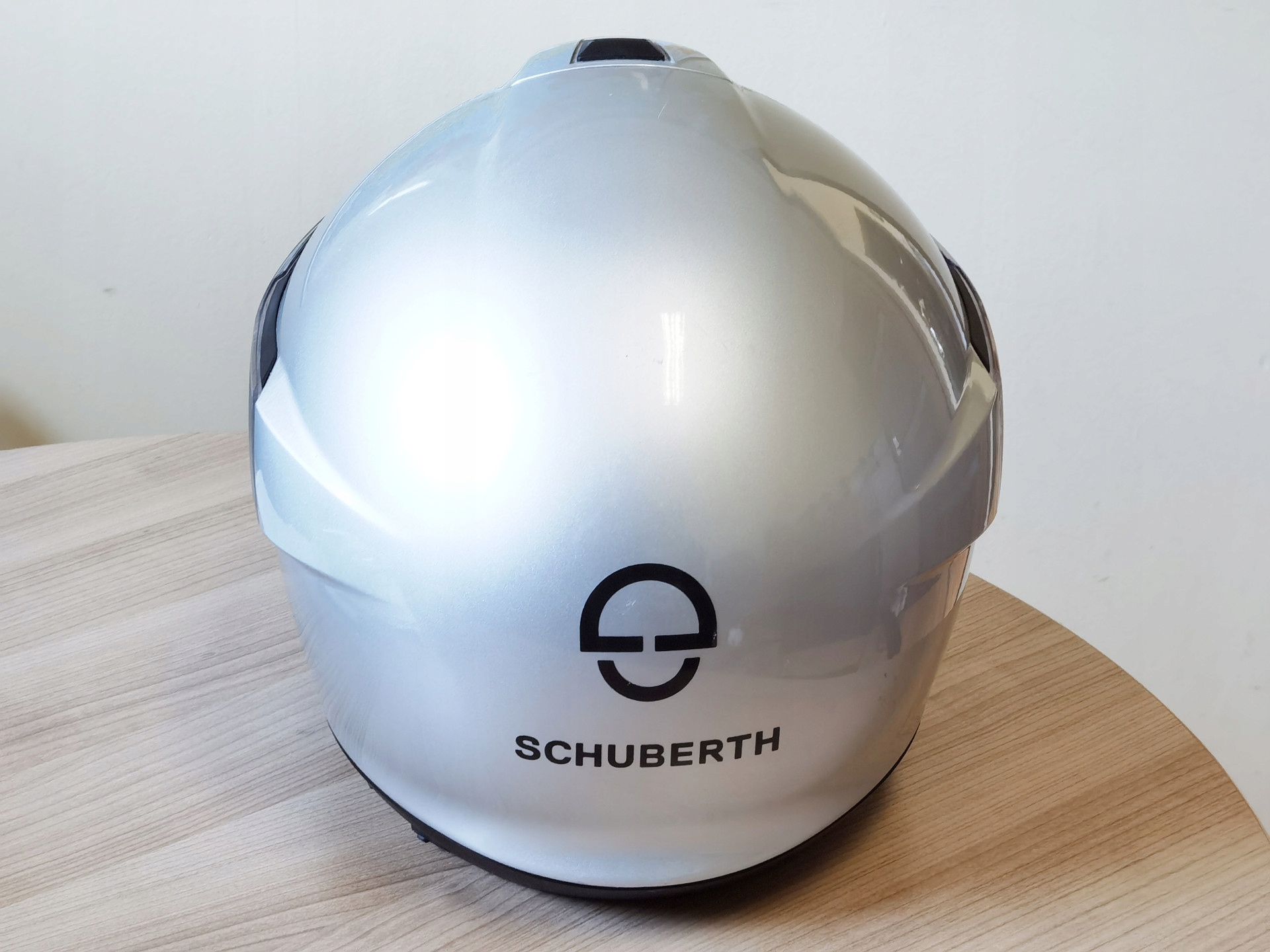 Kask Schuberth C4 Glossy Silver XL + interkom SC1 Rozmiar XL